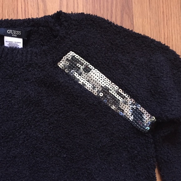 Guess Kids Sweater with Sequined Embellishment - Picture 2 of 5